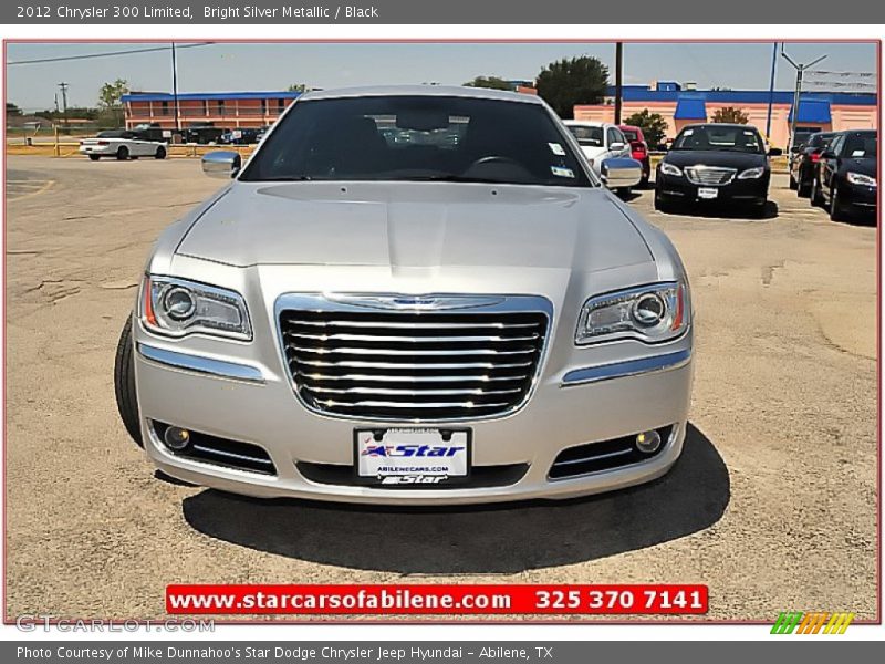 Bright Silver Metallic / Black 2012 Chrysler 300 Limited