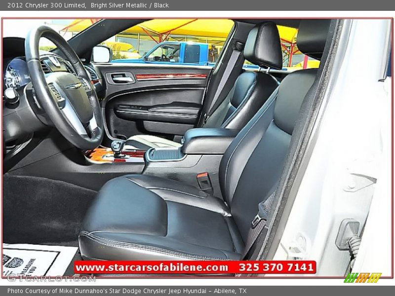 Bright Silver Metallic / Black 2012 Chrysler 300 Limited