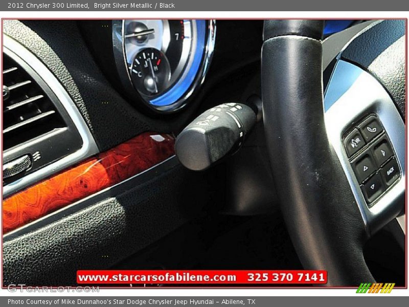 Bright Silver Metallic / Black 2012 Chrysler 300 Limited