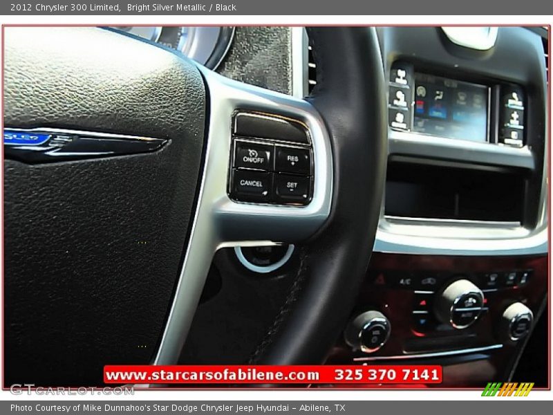 Bright Silver Metallic / Black 2012 Chrysler 300 Limited