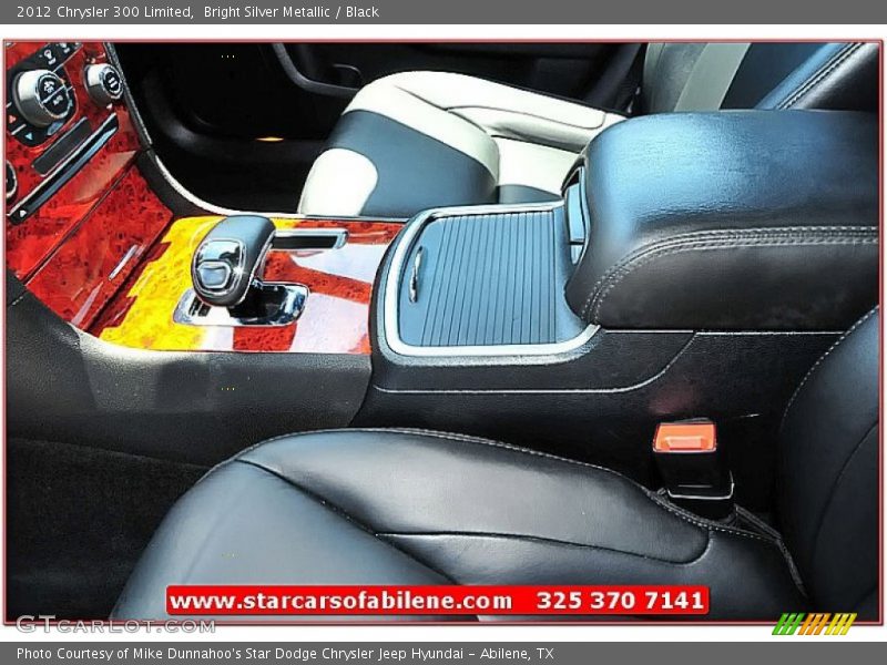 Bright Silver Metallic / Black 2012 Chrysler 300 Limited