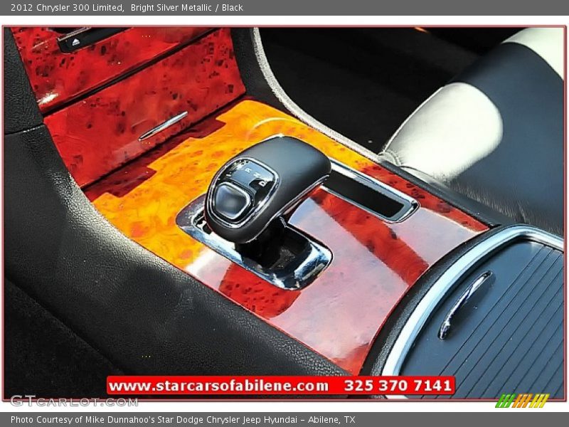 Bright Silver Metallic / Black 2012 Chrysler 300 Limited