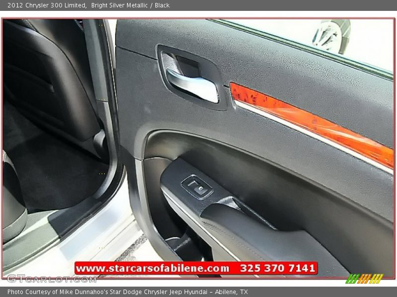 Bright Silver Metallic / Black 2012 Chrysler 300 Limited