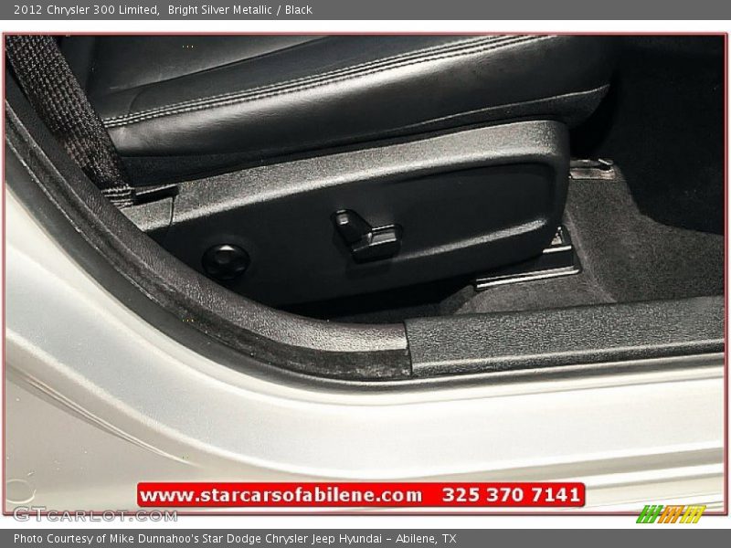 Bright Silver Metallic / Black 2012 Chrysler 300 Limited