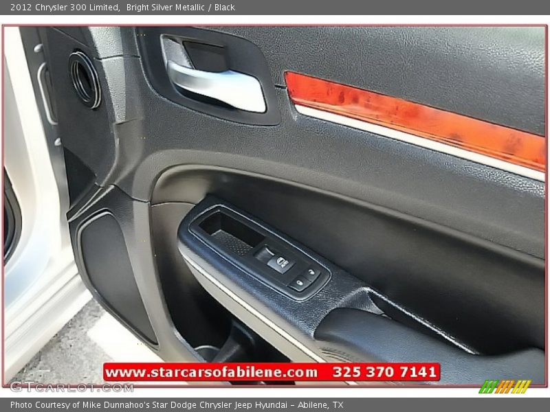 Bright Silver Metallic / Black 2012 Chrysler 300 Limited