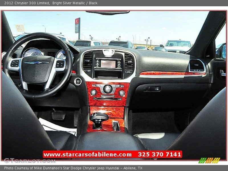 Bright Silver Metallic / Black 2012 Chrysler 300 Limited