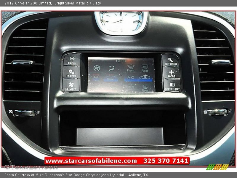 Bright Silver Metallic / Black 2012 Chrysler 300 Limited