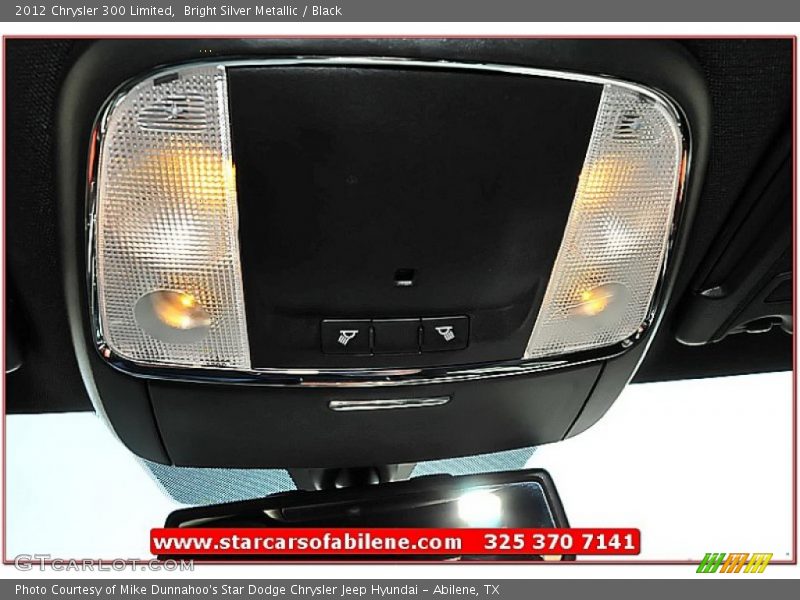 Bright Silver Metallic / Black 2012 Chrysler 300 Limited