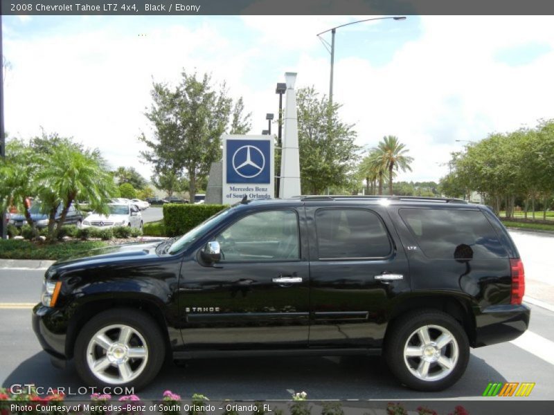 Black / Ebony 2008 Chevrolet Tahoe LTZ 4x4