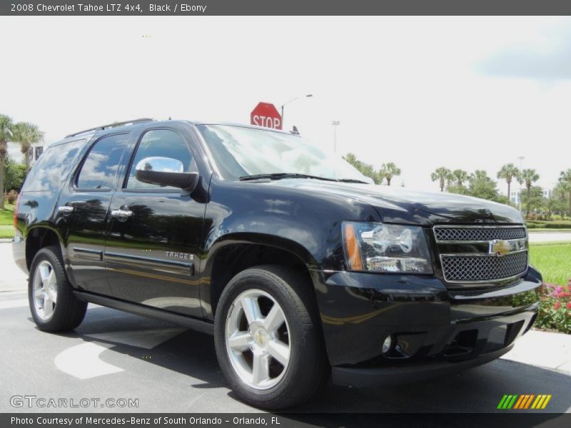 Black / Ebony 2008 Chevrolet Tahoe LTZ 4x4