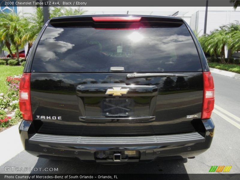 Black / Ebony 2008 Chevrolet Tahoe LTZ 4x4