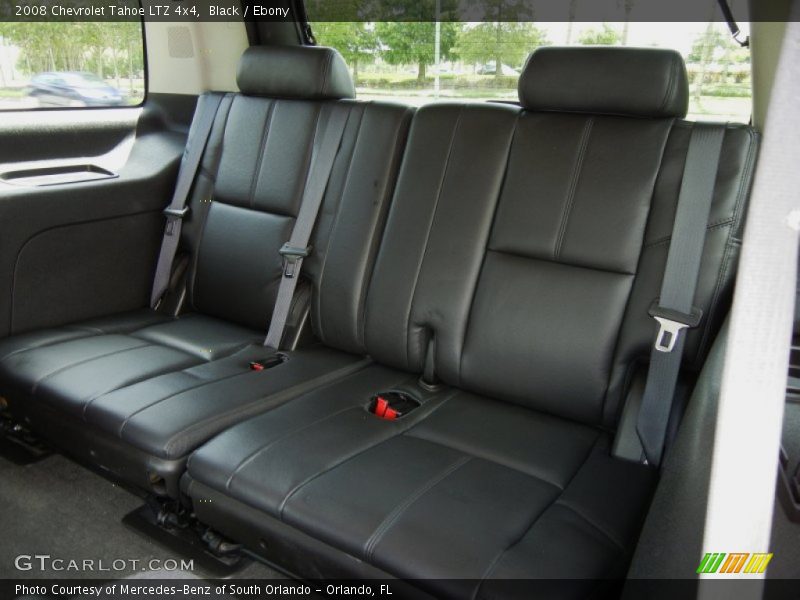 Rear Seat of 2008 Tahoe LTZ 4x4