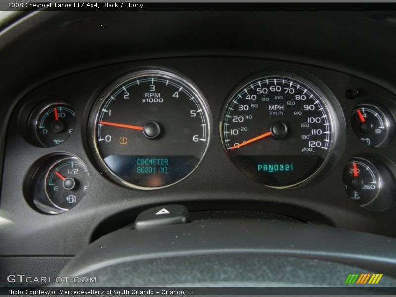  2008 Tahoe LTZ 4x4 LTZ 4x4 Gauges