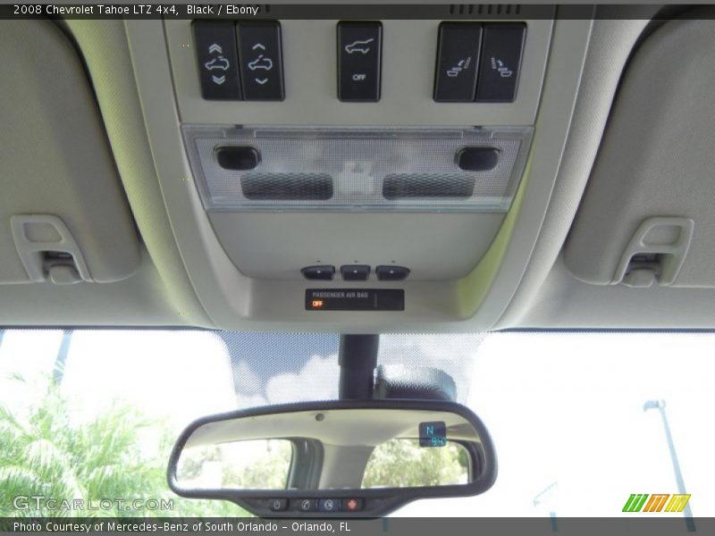 Controls of 2008 Tahoe LTZ 4x4