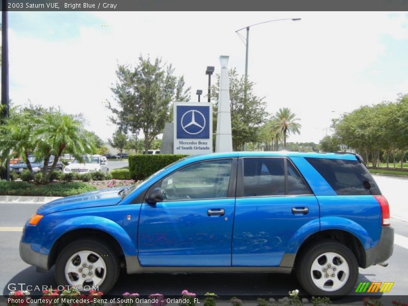 Bright Blue / Gray 2003 Saturn VUE