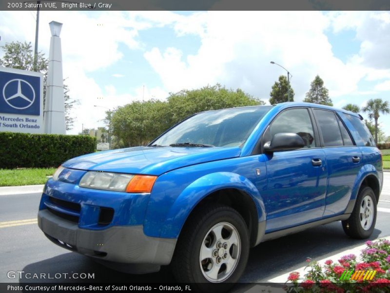 Bright Blue / Gray 2003 Saturn VUE