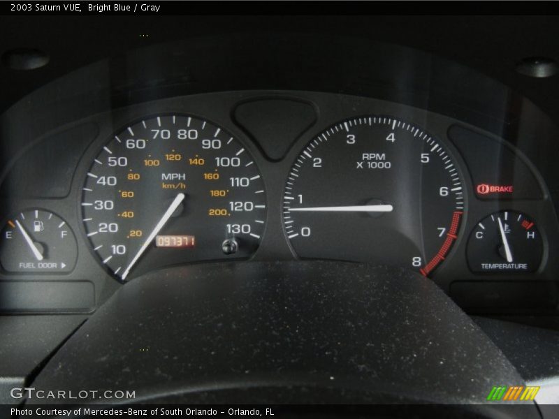  2003 VUE   Gauges