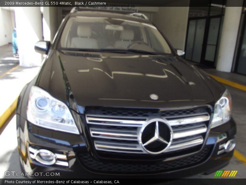 Black / Cashmere 2009 Mercedes-Benz GL 550 4Matic