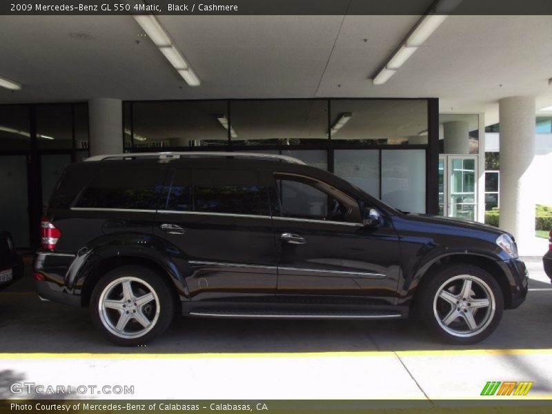 Black / Cashmere 2009 Mercedes-Benz GL 550 4Matic