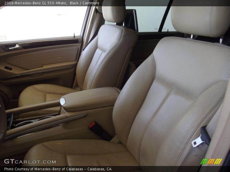 Black / Cashmere 2009 Mercedes-Benz GL 550 4Matic