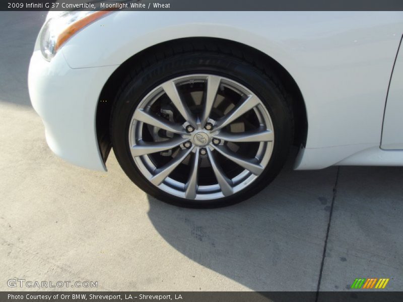 Moonlight White / Wheat 2009 Infiniti G 37 Convertible