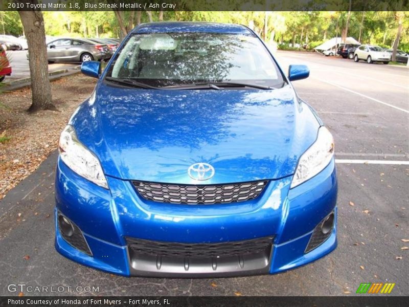 Blue Streak Metallic / Ash Gray 2010 Toyota Matrix 1.8