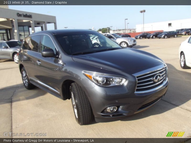 Diamond Slate / Graphite 2013 Infiniti JX 35