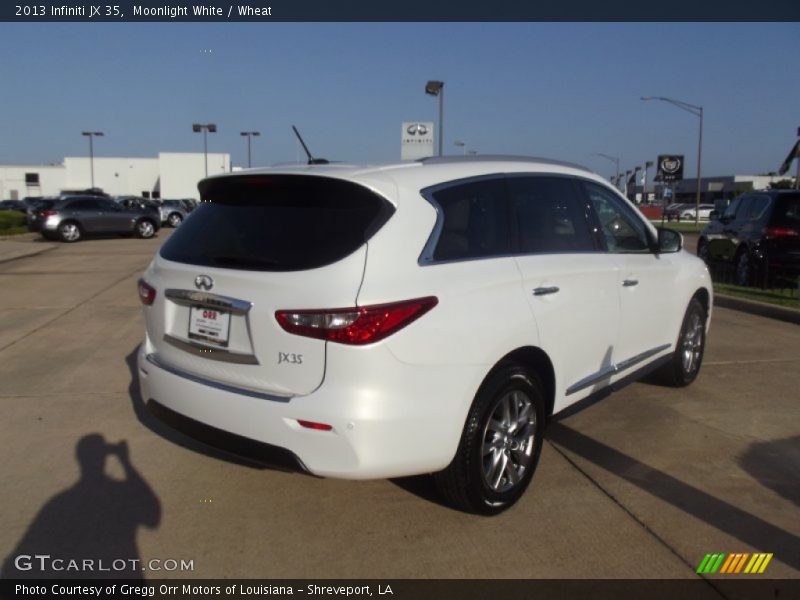 Moonlight White / Wheat 2013 Infiniti JX 35