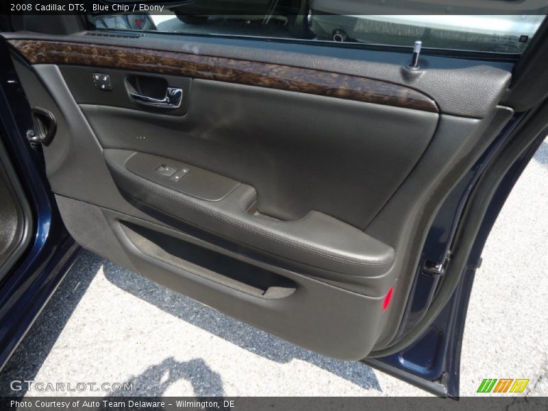 Blue Chip / Ebony 2008 Cadillac DTS