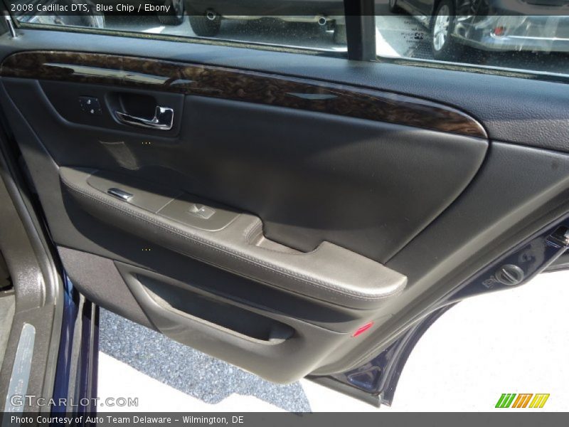 Blue Chip / Ebony 2008 Cadillac DTS