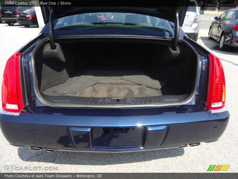 Blue Chip / Ebony 2008 Cadillac DTS
