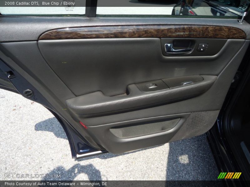 Blue Chip / Ebony 2008 Cadillac DTS