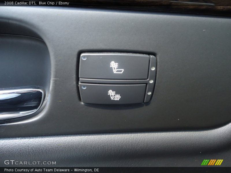 Blue Chip / Ebony 2008 Cadillac DTS