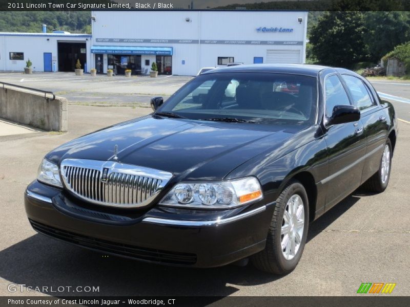 Black / Black 2011 Lincoln Town Car Signature Limited