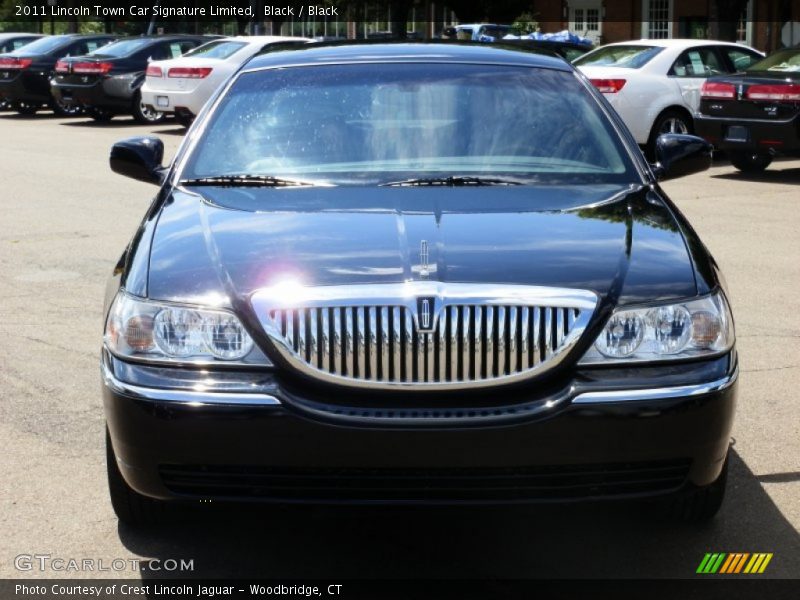 Black / Black 2011 Lincoln Town Car Signature Limited