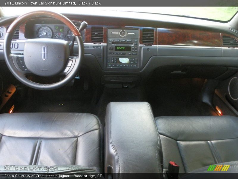 Black / Black 2011 Lincoln Town Car Signature Limited