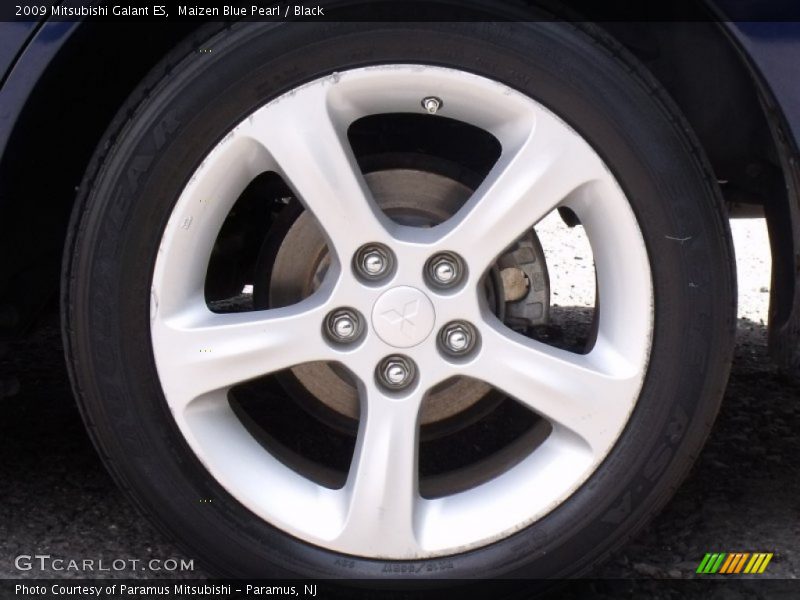 Maizen Blue Pearl / Black 2009 Mitsubishi Galant ES