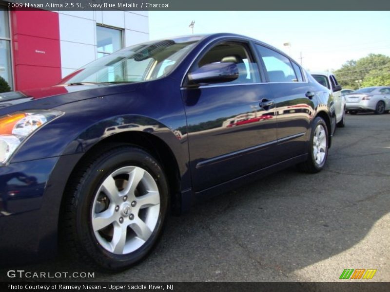 Navy Blue Metallic / Charcoal 2009 Nissan Altima 2.5 SL