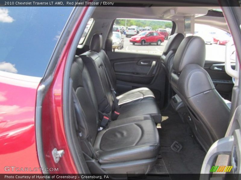 Red Jewel Tintcoat / Ebony 2010 Chevrolet Traverse LT AWD