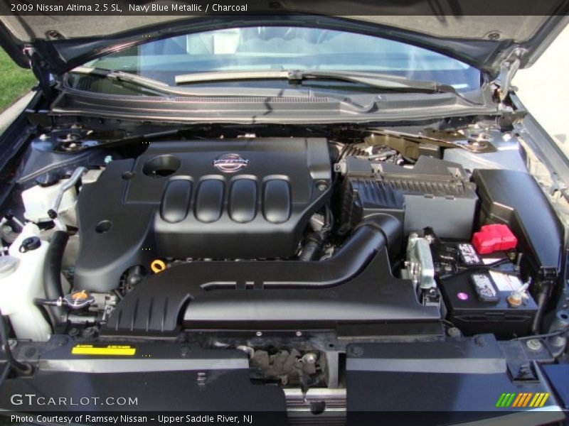 Navy Blue Metallic / Charcoal 2009 Nissan Altima 2.5 SL