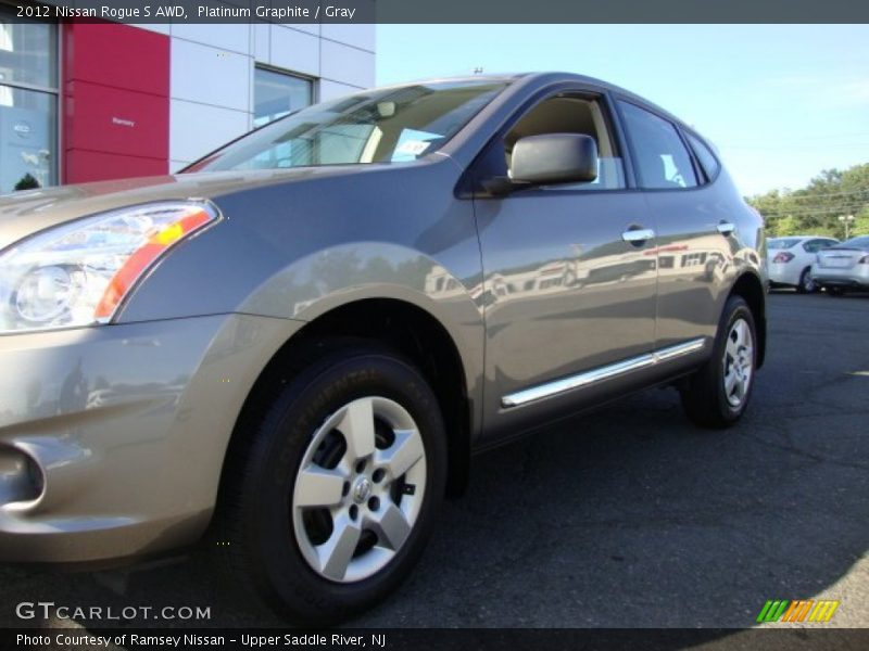 Platinum Graphite / Gray 2012 Nissan Rogue S AWD