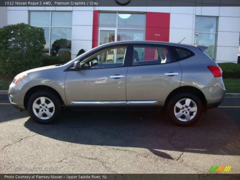 Platinum Graphite / Gray 2012 Nissan Rogue S AWD