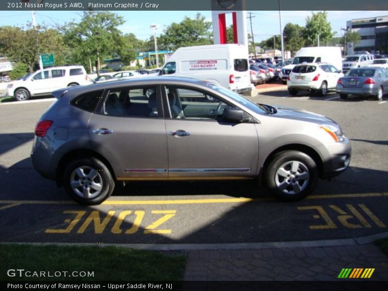 Platinum Graphite / Gray 2012 Nissan Rogue S AWD