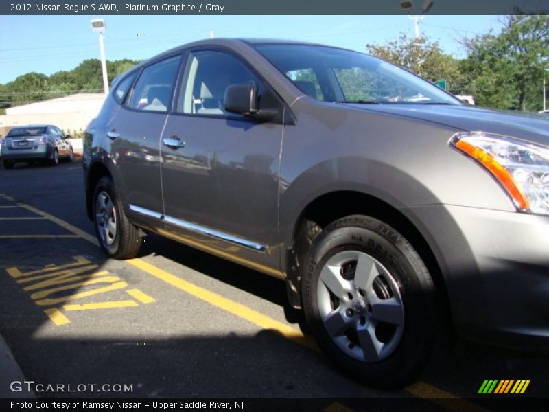 Platinum Graphite / Gray 2012 Nissan Rogue S AWD