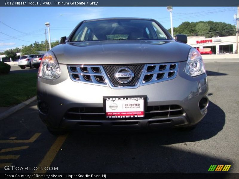 Platinum Graphite / Gray 2012 Nissan Rogue S AWD