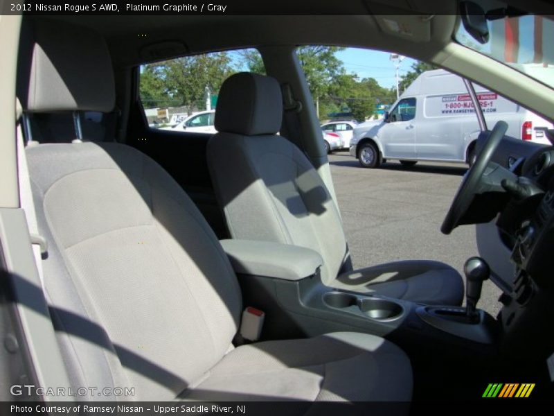 Platinum Graphite / Gray 2012 Nissan Rogue S AWD