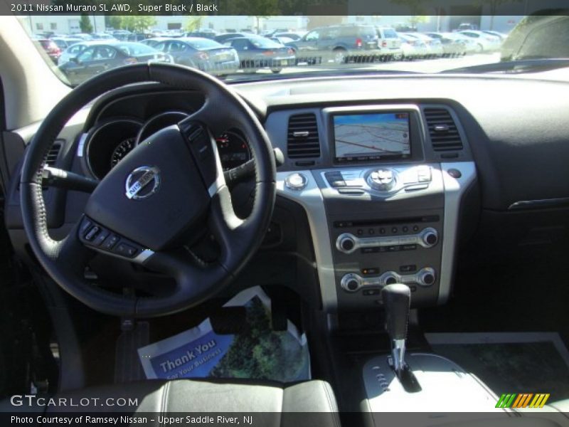 Super Black / Black 2011 Nissan Murano SL AWD