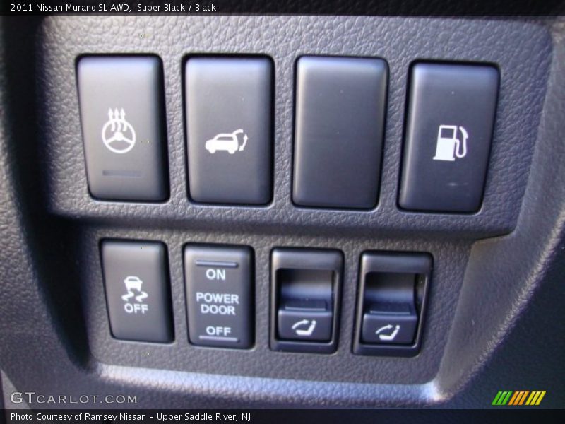 Super Black / Black 2011 Nissan Murano SL AWD