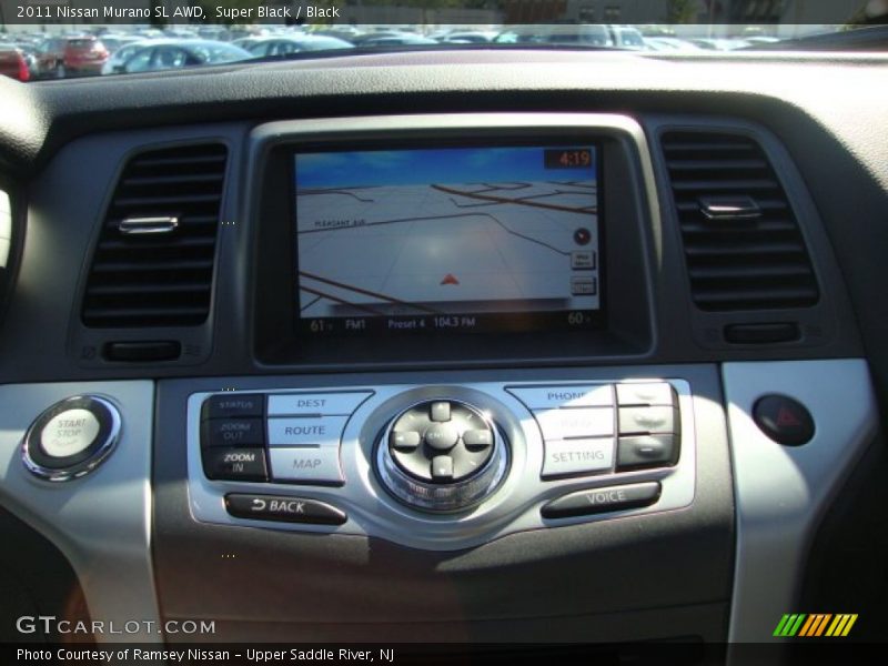Super Black / Black 2011 Nissan Murano SL AWD