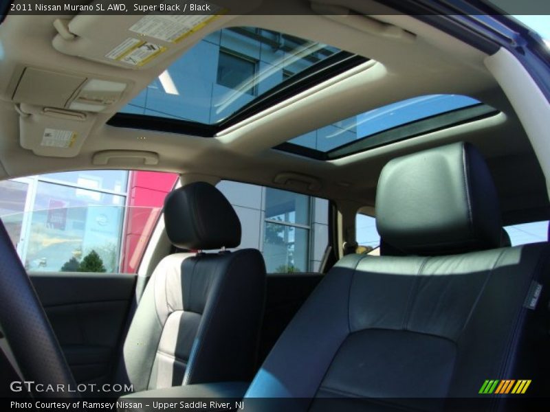 Super Black / Black 2011 Nissan Murano SL AWD